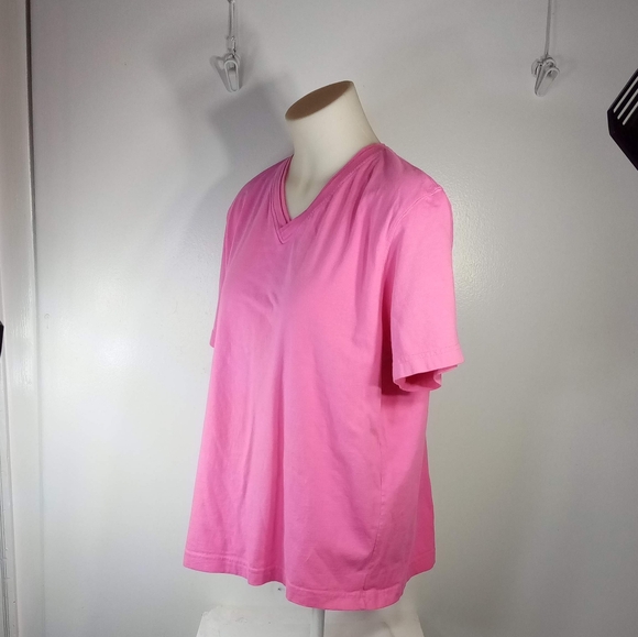 Bill Blass Pink Short Sleeve T-shirt Sz XL - Picture 3 of 7